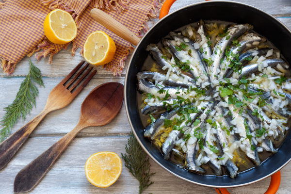 1kg d'Anchois à l'ail