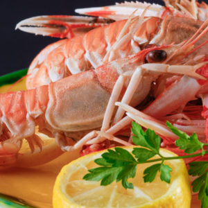 300 G Langoustines glacées 20/30 Pièces au Kg