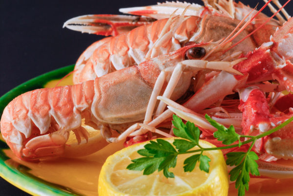 300 G Langoustines glacées 20/30 Pièces au Kg