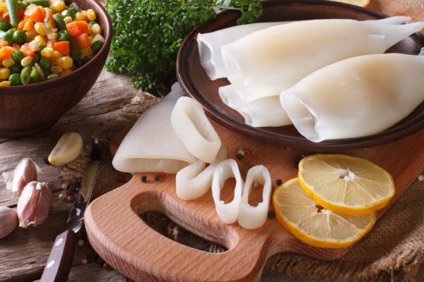 Encornets Blancs Frais 500G