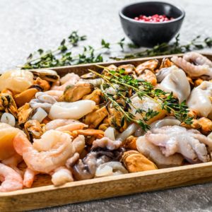 Cocktail de Fruits de mer Barquette de 1kg