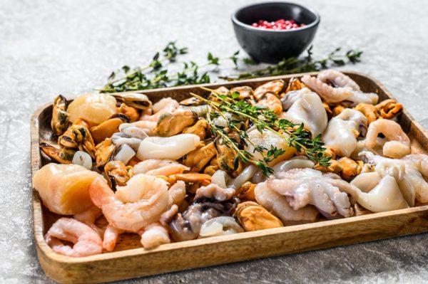 Cocktail de Fruits de mer Barquette de 1kg