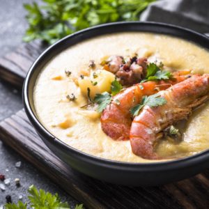 Soupes de poissons et Bisques