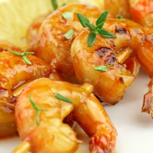 12 Brochettes de Crevettes Tex-Mex 500G