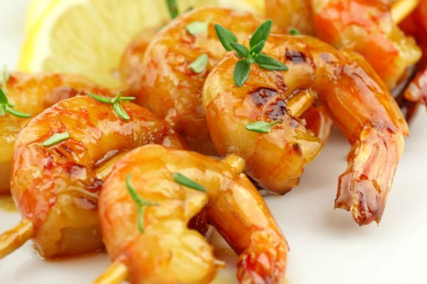 12 Brochettes de Crevettes Tex-Mex 500G