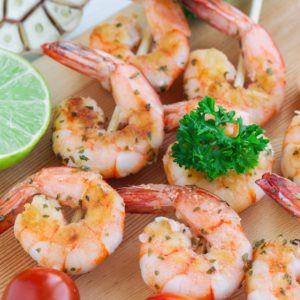 12 Brochettes de Crevettes à la Provençale 500G