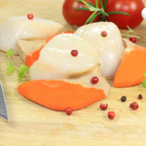 Noix de Saint-Jacques avec Corail 200G