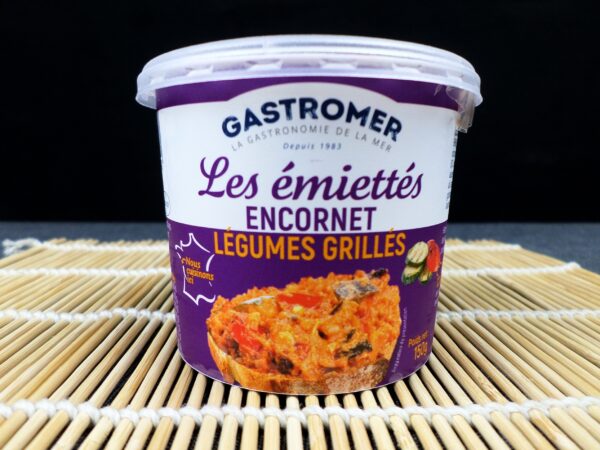 Émiettés d'Encornets aux légumes Pot de150G
