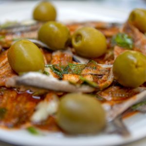 Anchois à l'orientale