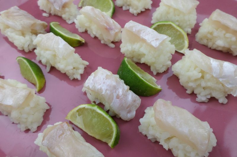 Sushis de Daurade