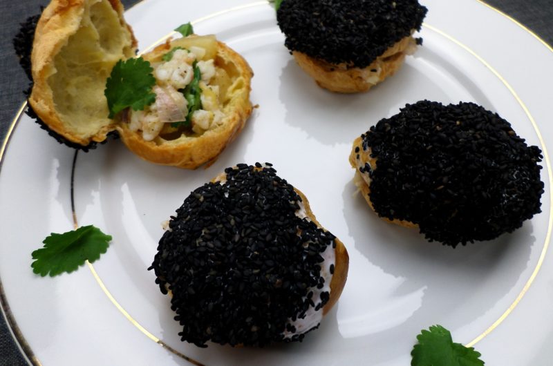 Profiteroles de Langoustines