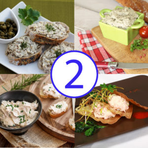 Lot de 2 pots de rillettes de 150g