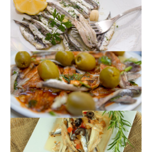 Lot de 2 barquettes de 200g d'Anchois marinés