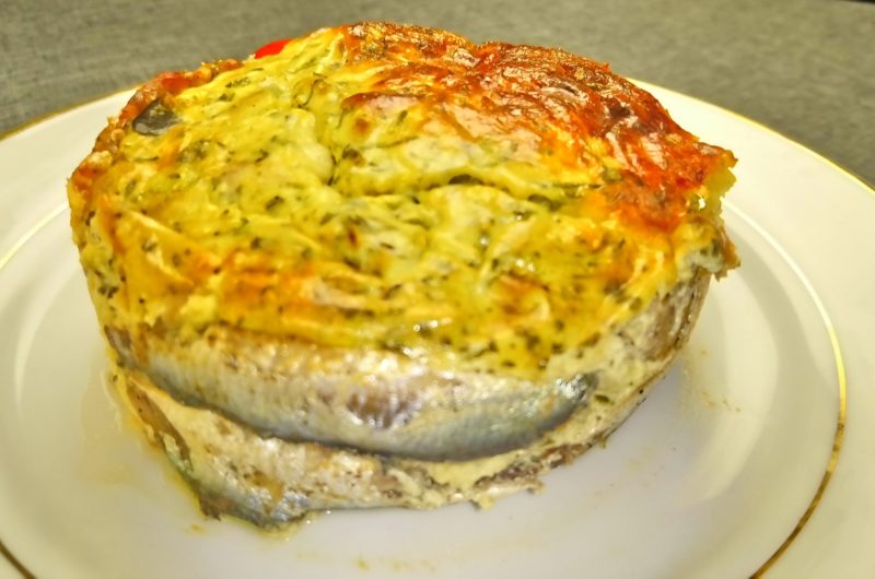 Flan de Courgette aux Sardines fraîches