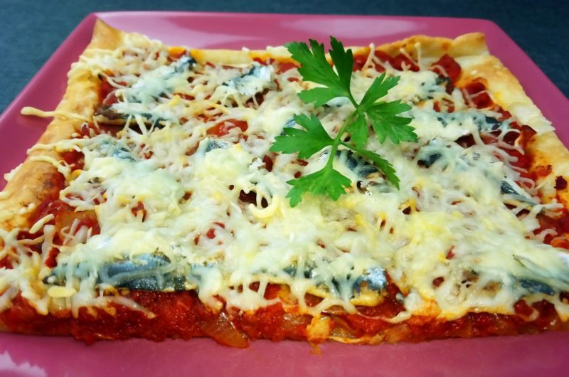 Tarte feuilletée aux Sardines