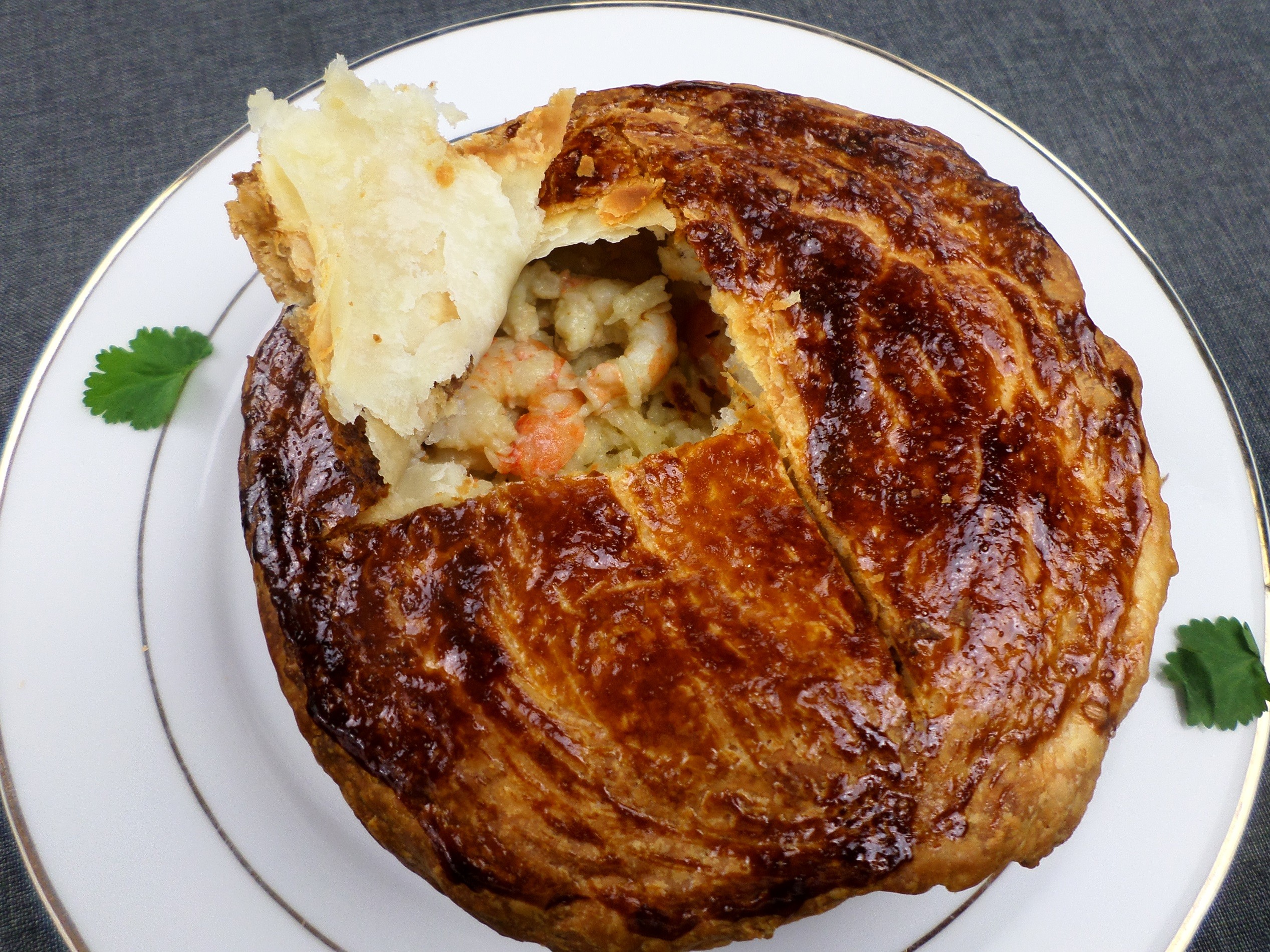 Cassolettes de Langoustines et Crevettes en Croûte RocherOcean