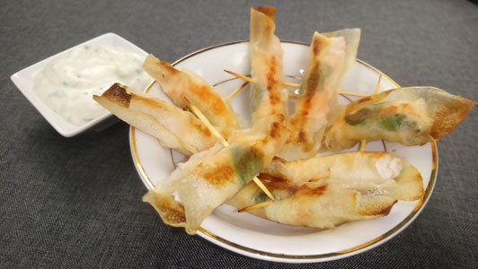 Langoustines Croustillantes au Basilic