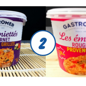 Lot d'émiettés de Rougets et d'Encornets