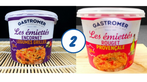 Lot d'émiettés de Rougets et d'Encornets