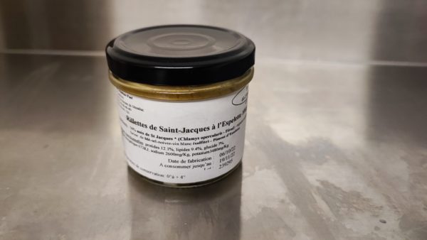 Rillettes de Noix de Saint-Jacques de 100G