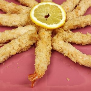 Crevettes panées