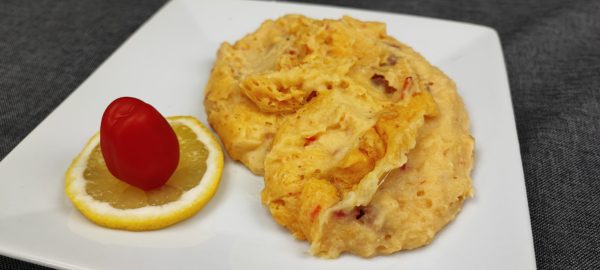 Parmentier de cabillaud à l'espagnole